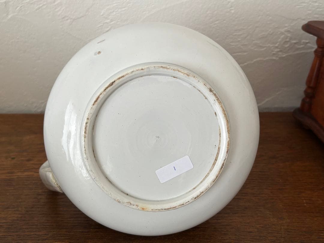 フランス　蚤の市　ピッチャー　ジャグ　ブロカント