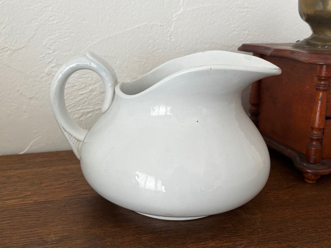 フランス　蚤の市　ピッチャー　ジャグ　ブロカント