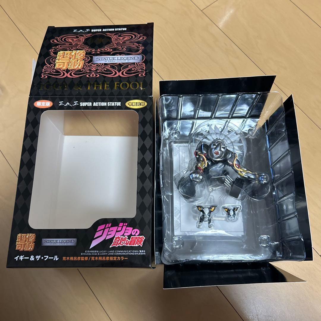 【即購入ok!!】ジョジョの奇妙な冒険 超像可動 イギー & ザ・フール 限定