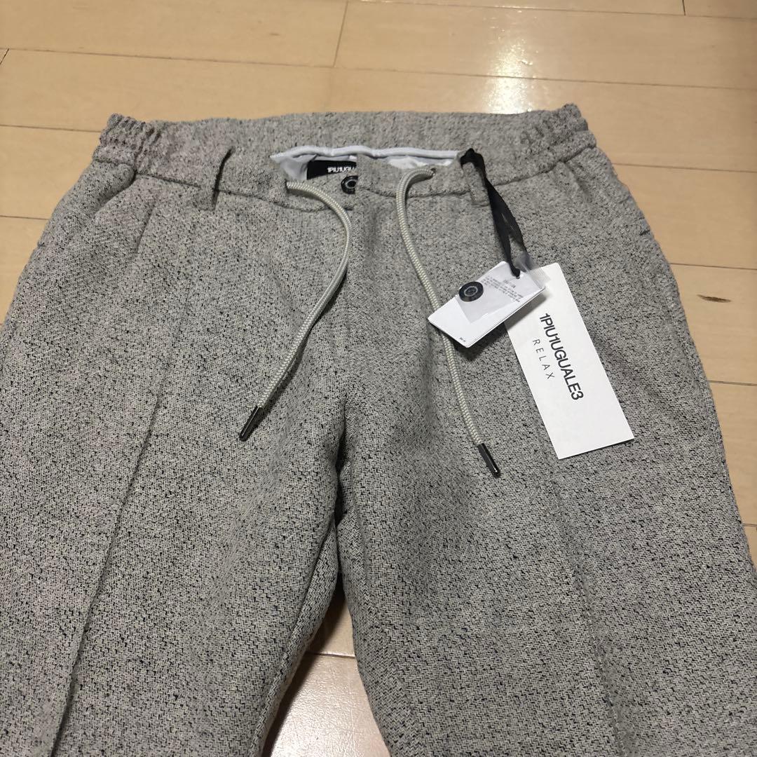 【1piu1uguale3】リラックスパンツ　S