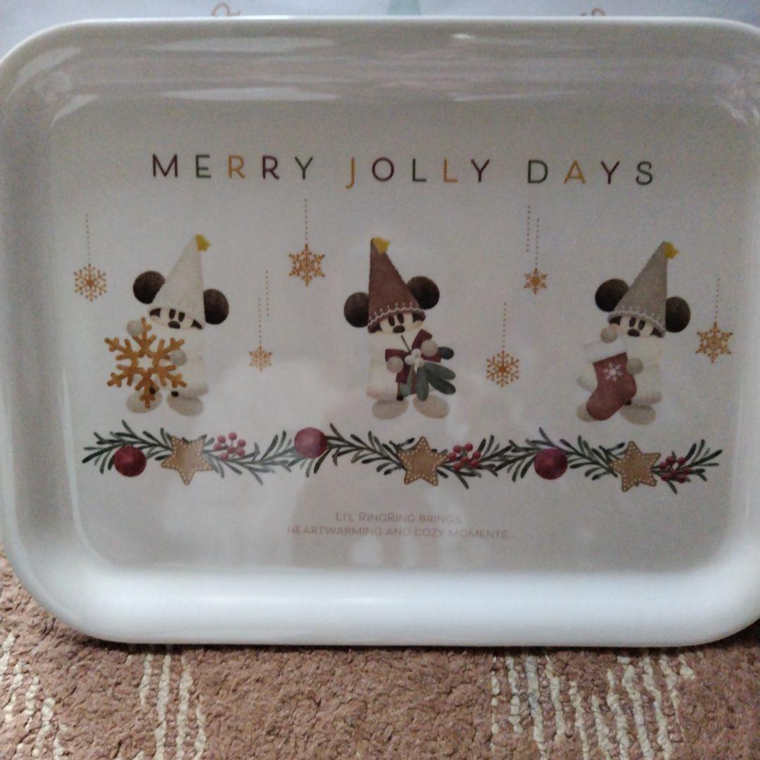セール!!　リルリンリン　クリスマス　スーベニアセットとトレーとカトラリーセット