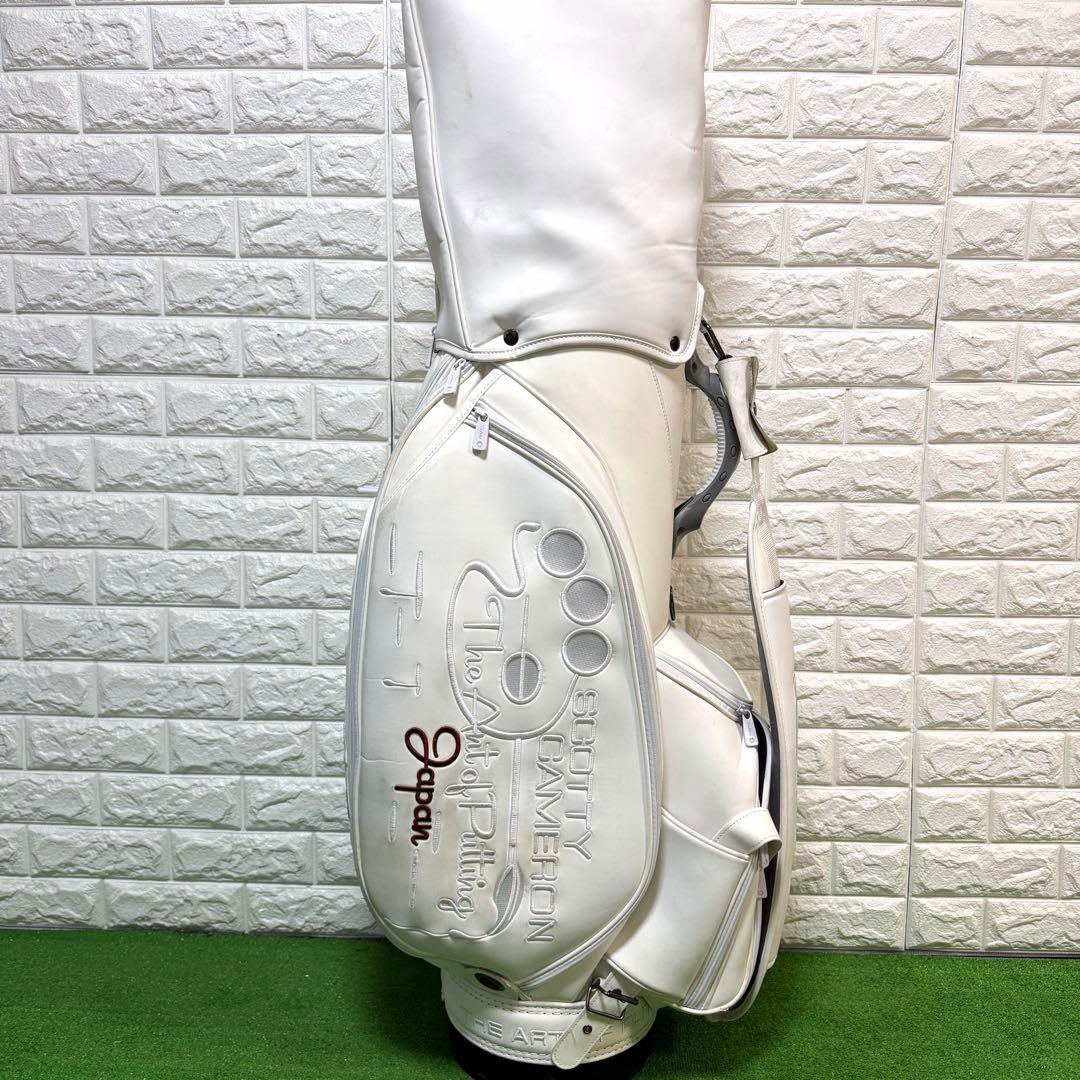 激レア　Scotty Cameron 限定 スタッフバック　キャディーバッグ　白