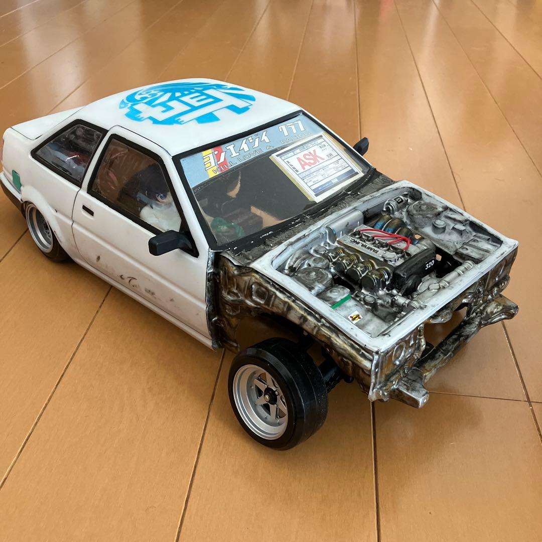 パンドラRC ハチロクボディ4AG付き