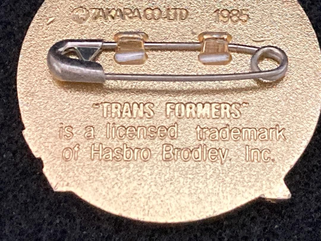 【コンパクト送料無料・匿名配送】トランスフォーマー G1　バッチ　T.Fバッチ