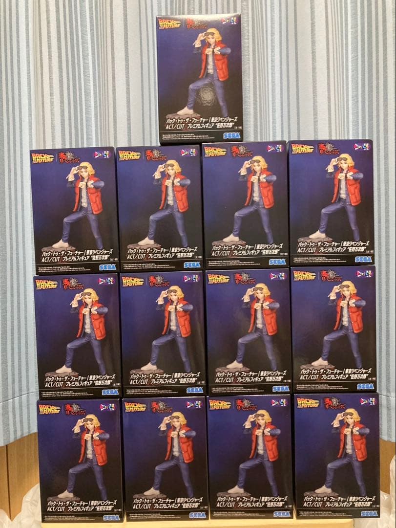 バックトゥザフューチャー 東京リベンジャーズ 佐野万次郎 フィギュア 13個