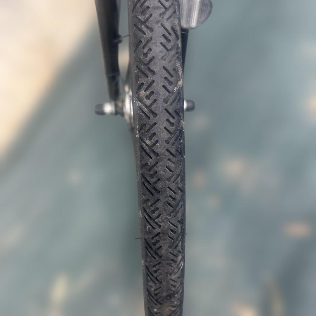 ブリヂストン クロスバイク 内装7段 ダイナモ 黒 27型