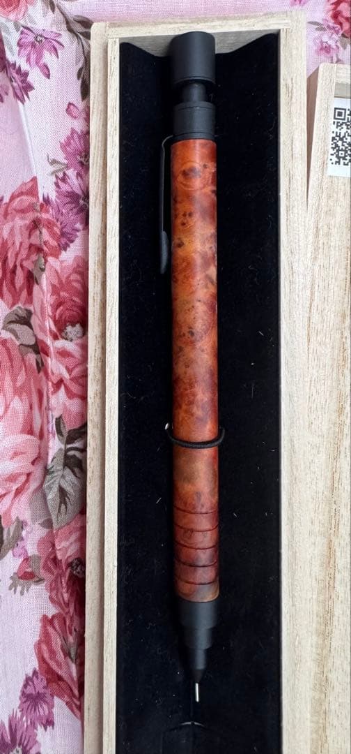 マーベラス シャープペンシル 0.5mm マットブラック ペルナンブコ瘤 EX