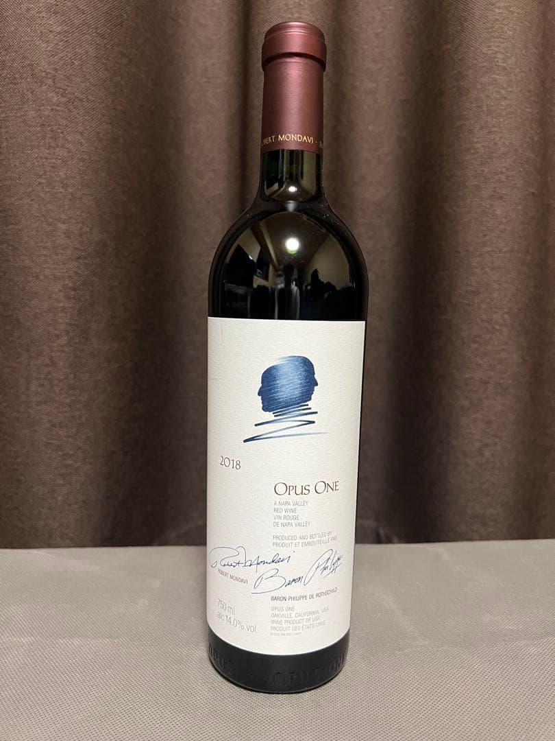 Opus one 2018 フルボディ 赤ワイン ボトル オーパスワン