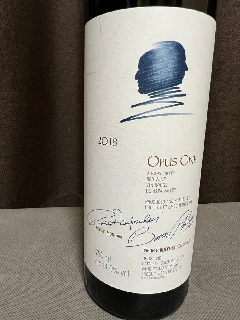 Opus one 2018 フルボディ 赤ワイン ボトル オーパスワン