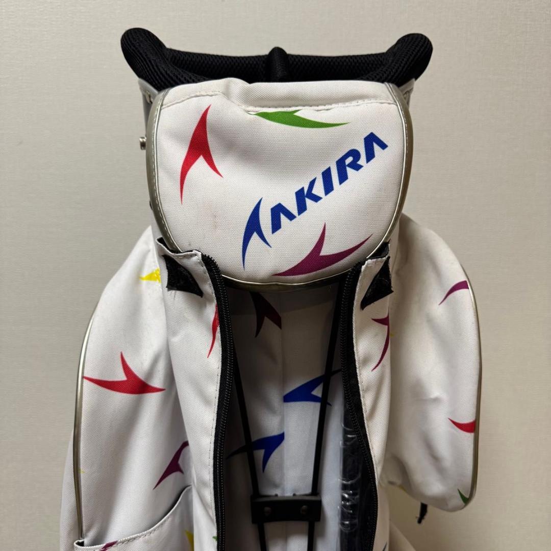 AKIRA アキラ キャディバッグ ゴルフバッグ スタンド式 2018年式