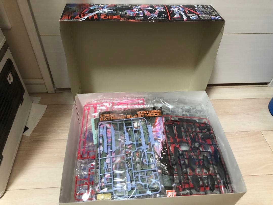 未組立 MG 1/100 デスティニーガンダム エクストリームブラストモード