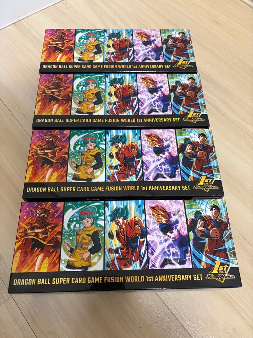 ドラゴンボール フュージョンワールド 1st アニバーサリーセット 4個