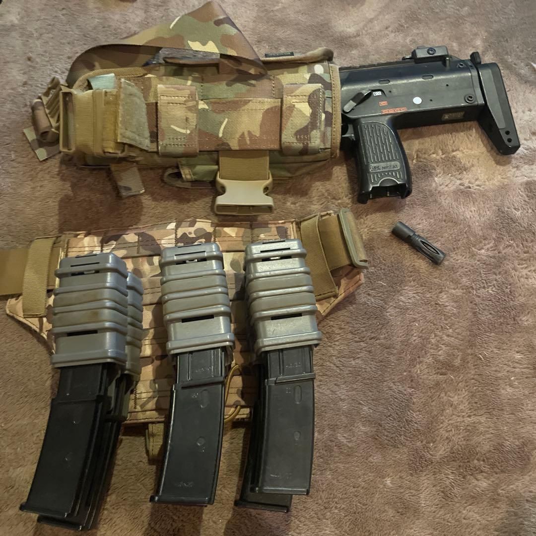 電動ガンセット マガジン6本付きMP7A1