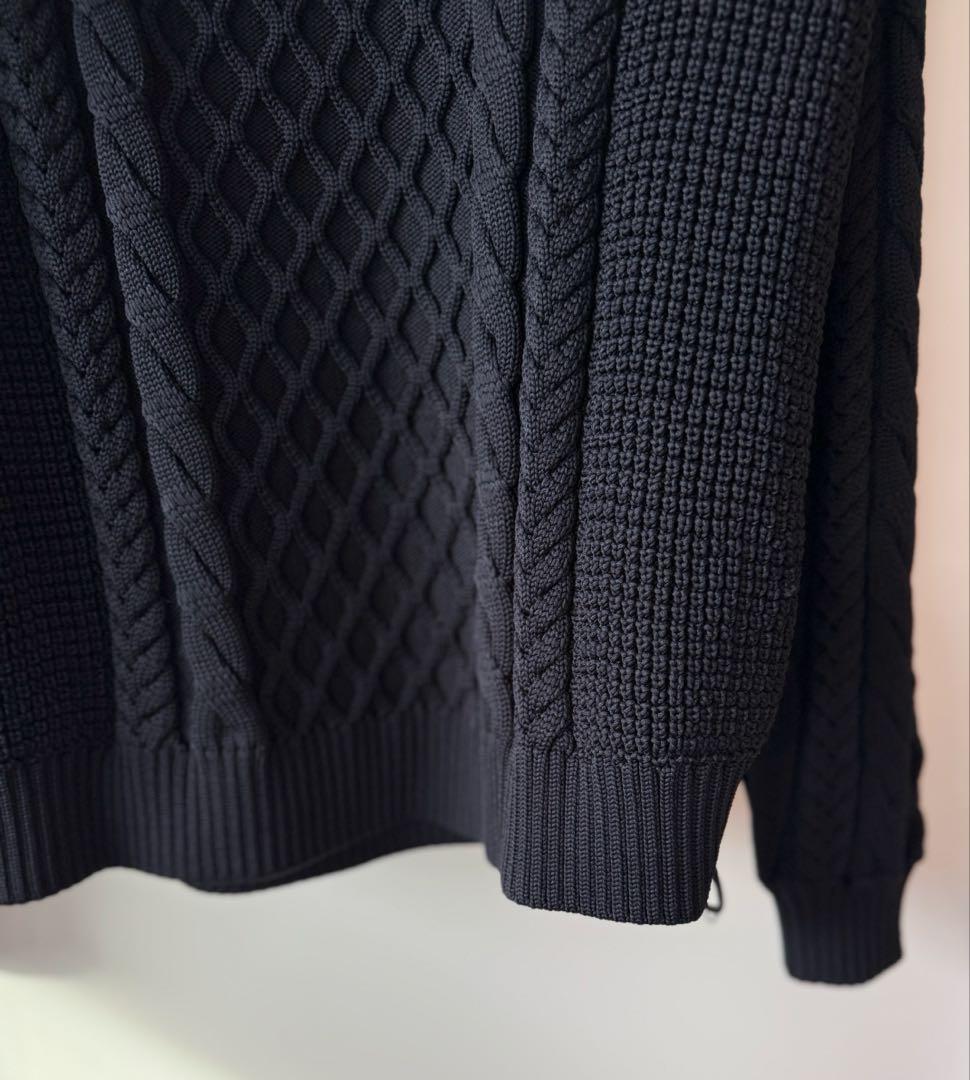 新品 ★ MARK&LONA ニット セーター マーク&ロナ 正規品 ブルゾン