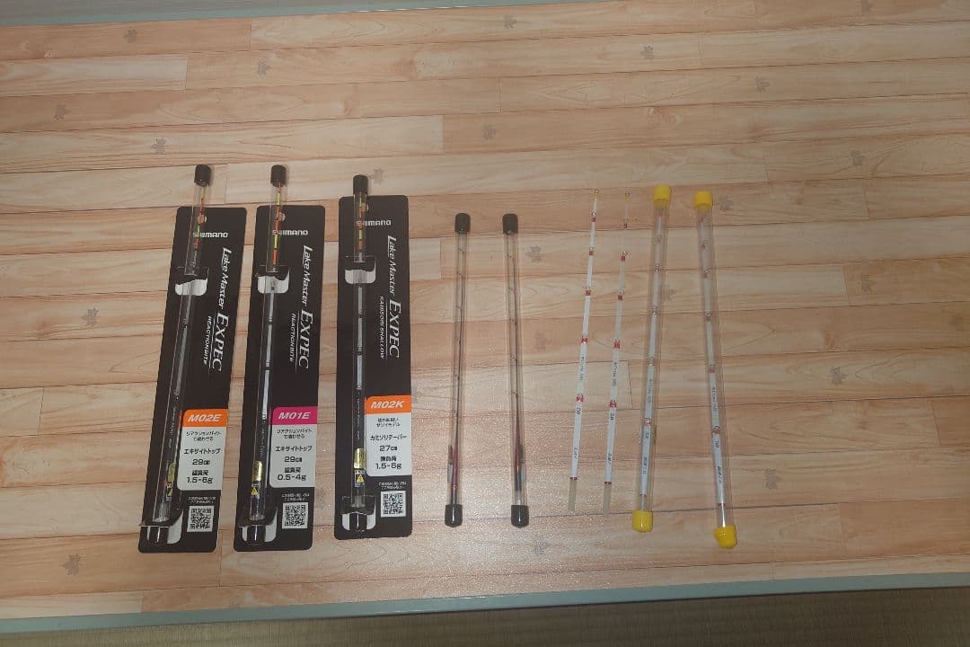 ワカサギ竿 DAIWA 中古 、シマノ未使用 合計９本