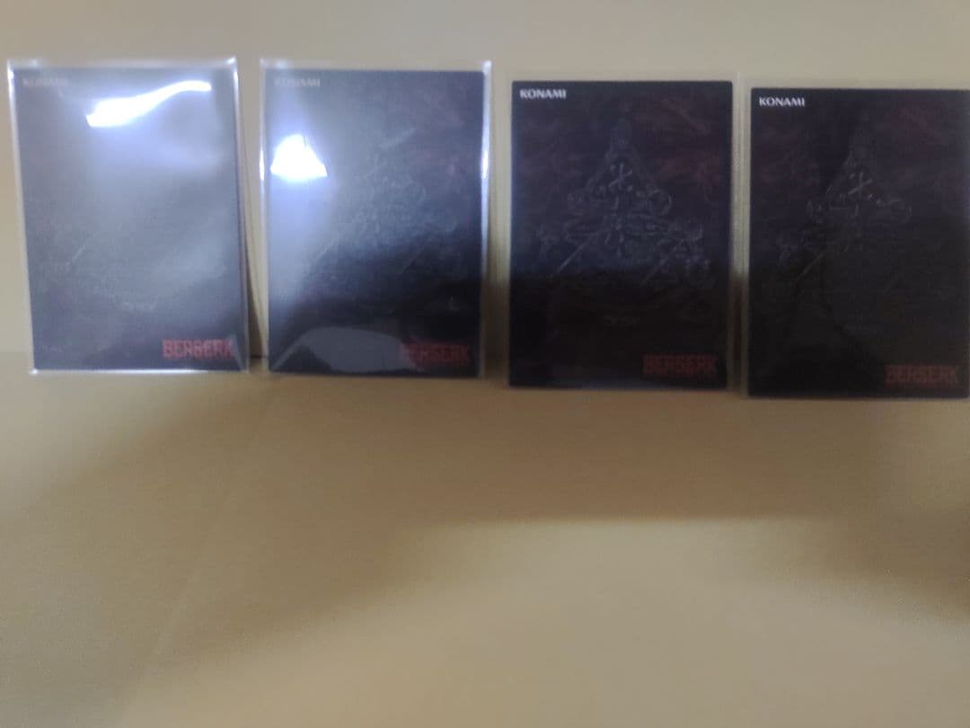 ベルセルク　TCG BK4 赤レア？　4枚セット　03、23、51、63