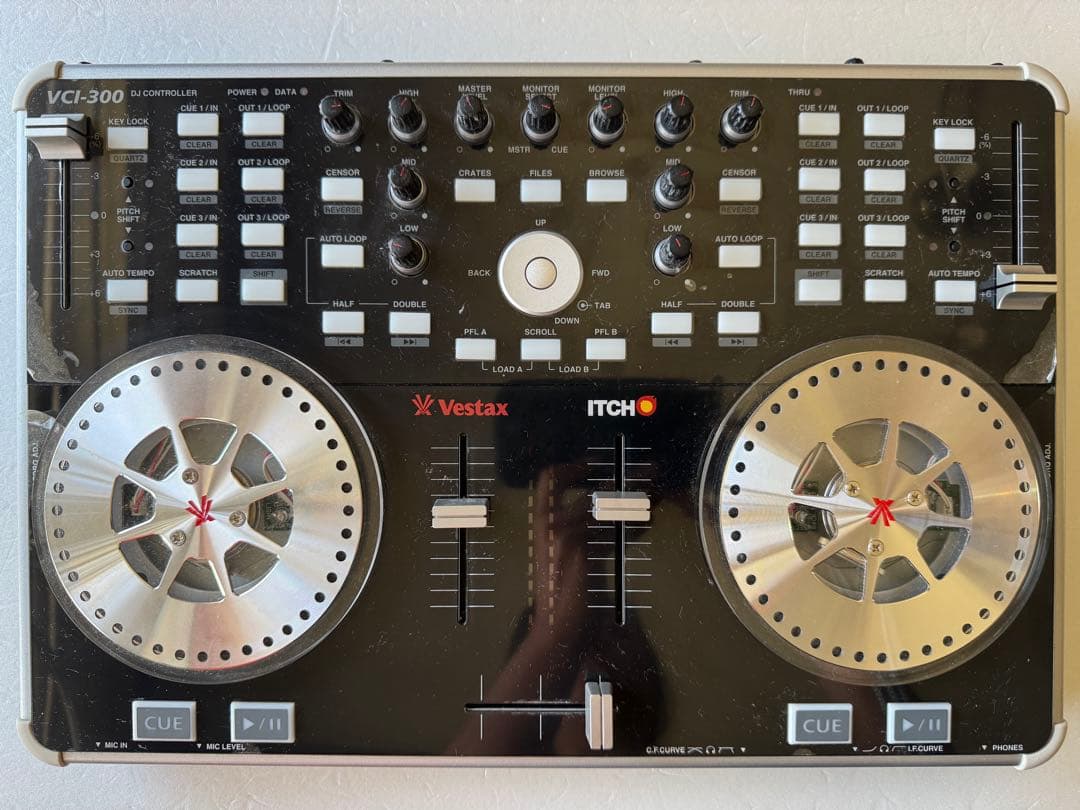 オマケ! アルミ手裏剣ジョグ!Vestax VCI-300 DJコントローラー