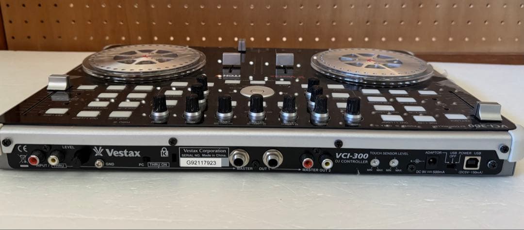 オマケ! アルミ手裏剣ジョグ!Vestax VCI-300 DJコントローラー