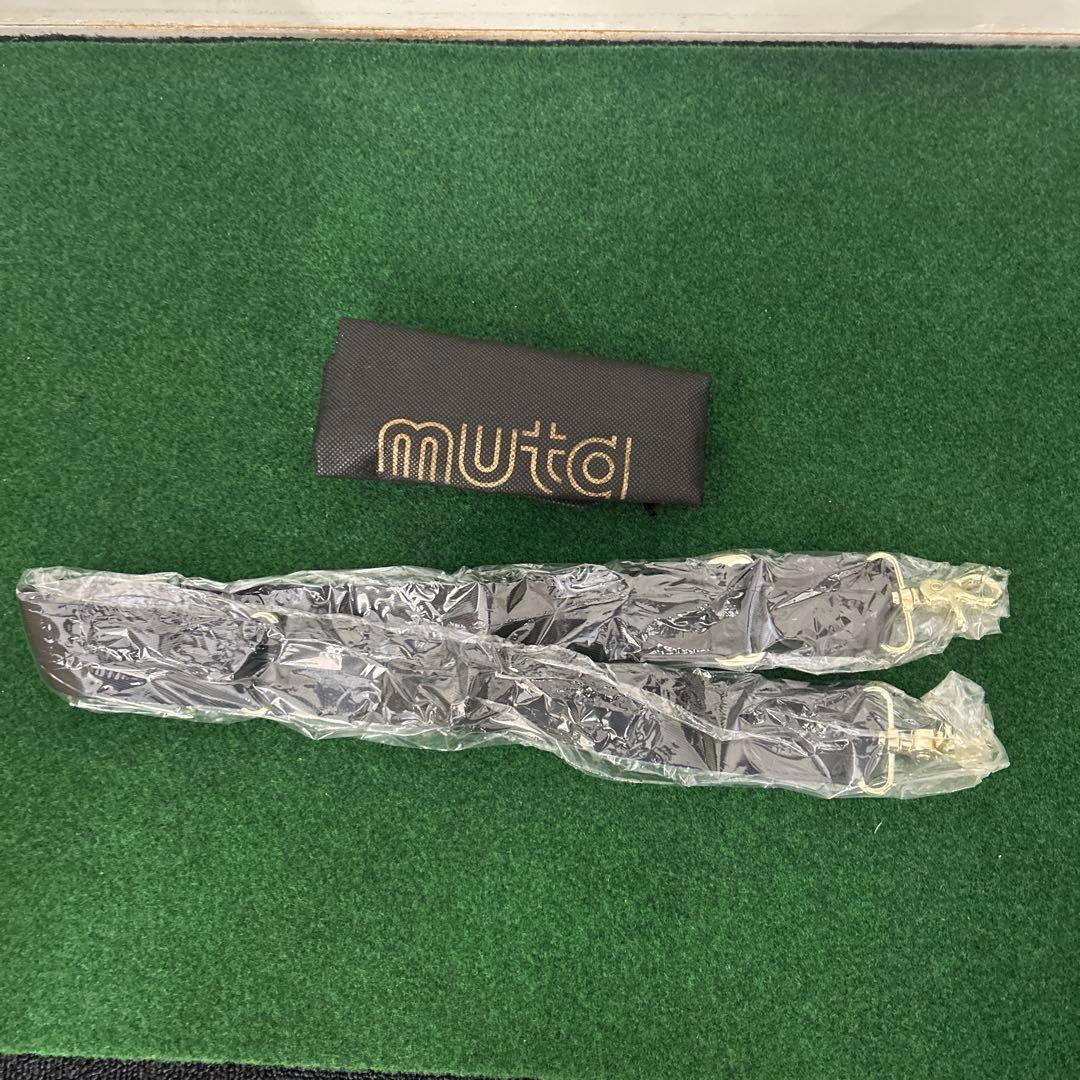 新品　ムータ 2WAYバッグ 黒バッグ ウォーターパイソン8ゴルフ muta\"
