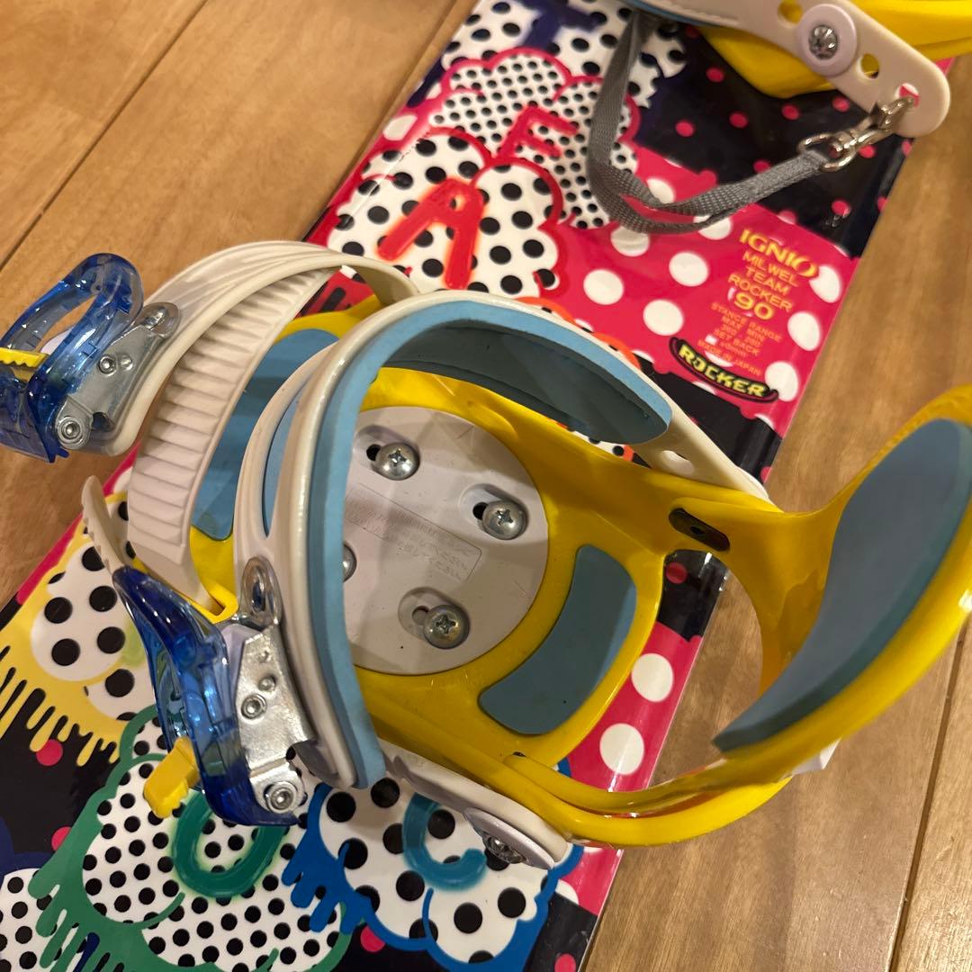 IGNIO MILWEL TEAM ROCKER 90 スノーボード