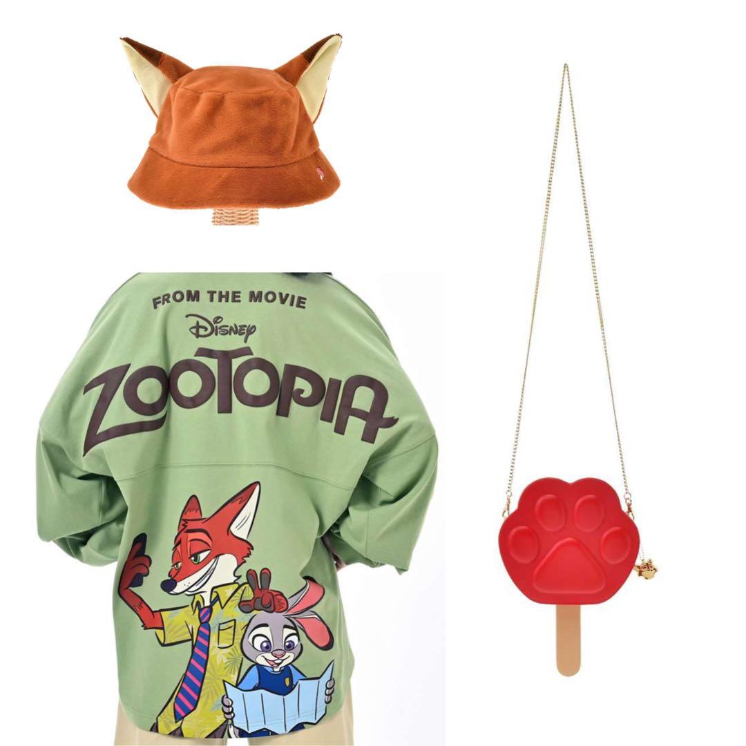 長袖Tシャツ　ショルダーバッグ チャーム付き アイスキャンディー　帽子・ハット