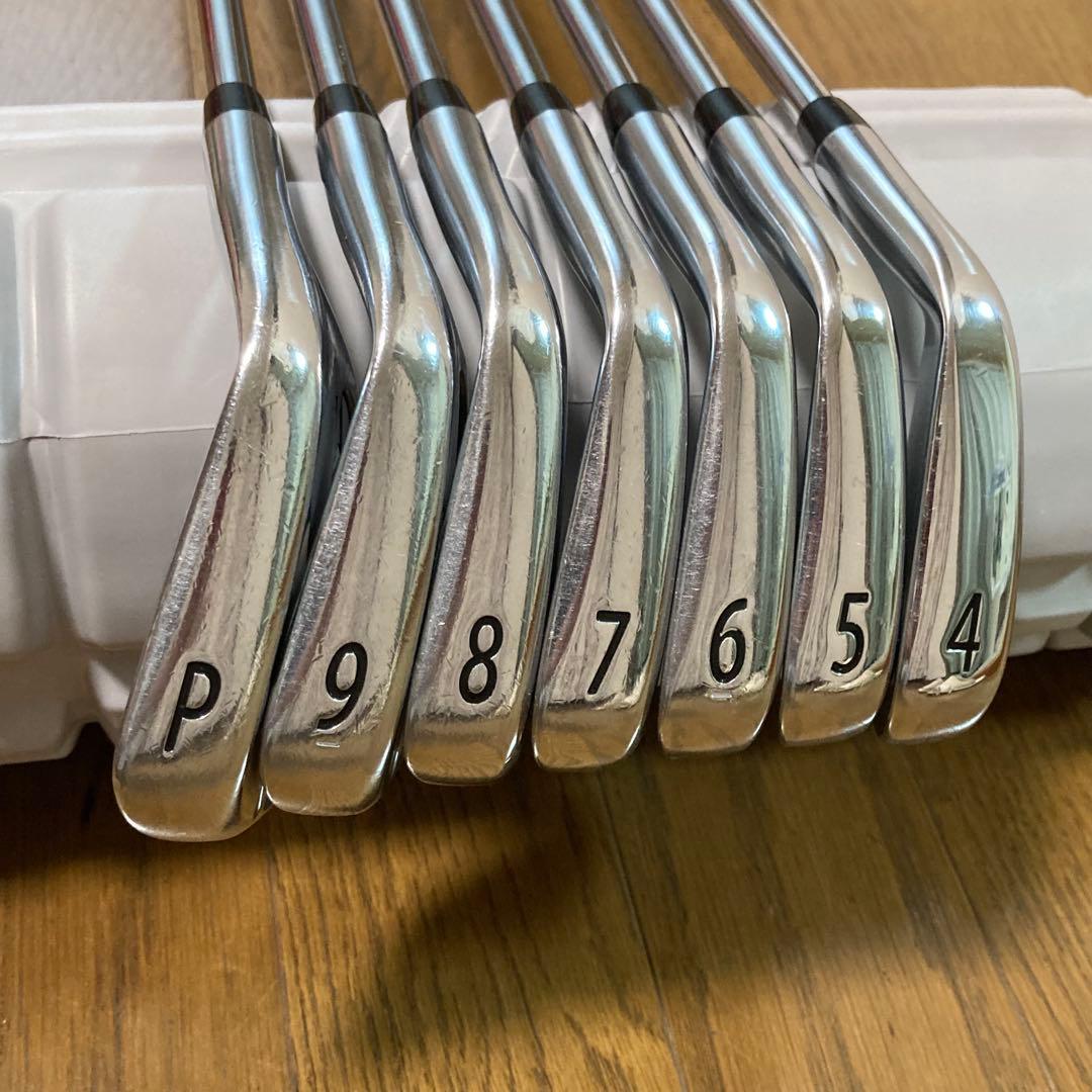 美品 タイトリスト AP2 718 アイアン 7本セット グリップ新品 AMT