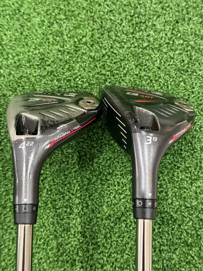 PING G410 レフティ 3U(19) / 4U(22)　ユーティリティ2本