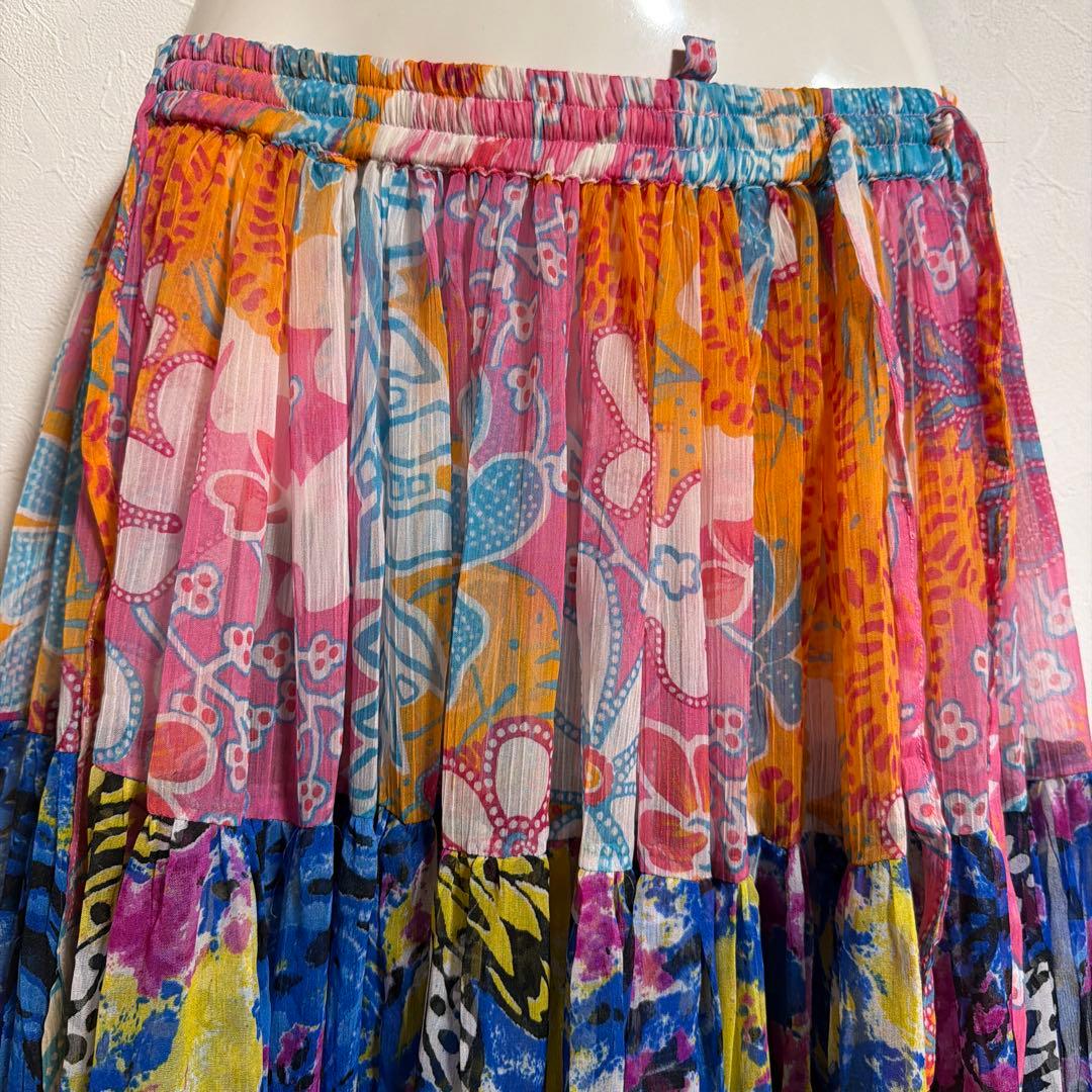 ベリーダンス Belly dance silk skirt