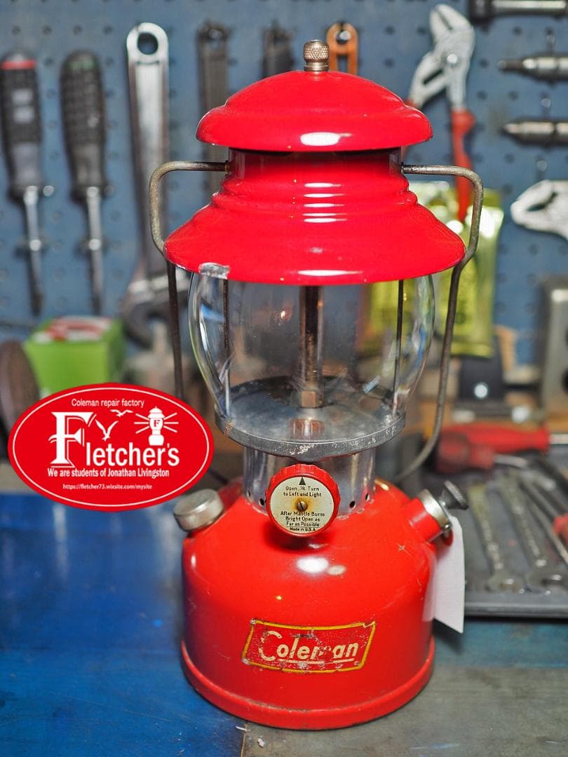 程度良好1958年4月 コールマン 200A ランタン（イエローボーダーu21B