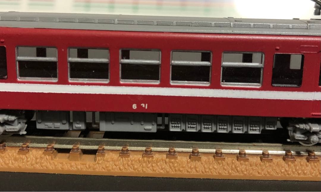 管理番号1646 京急 旧600形非冷房 Nゲージ トロリー車4両