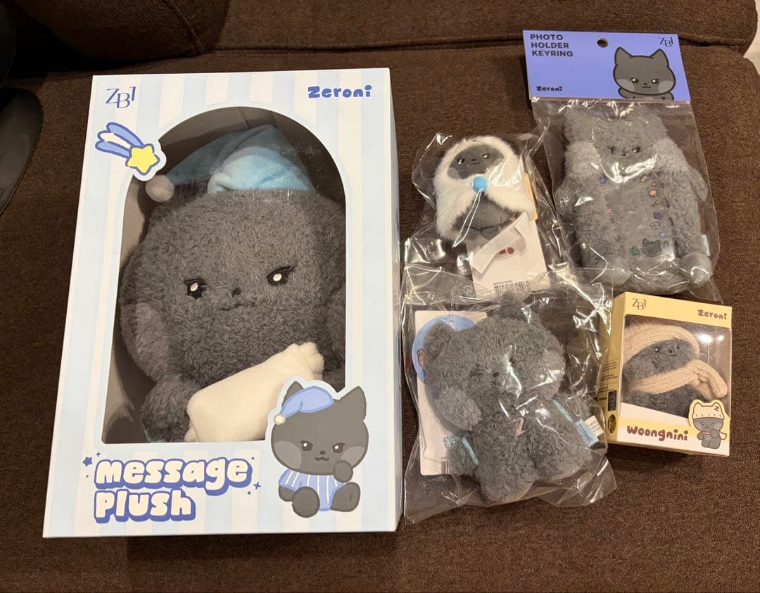 zeroni ウンニニ woongnini 新品未開封5点まとめ売り ジウン