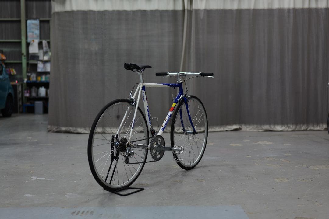 Panasonic クロモリ　フラットバーロードバイク　540mm