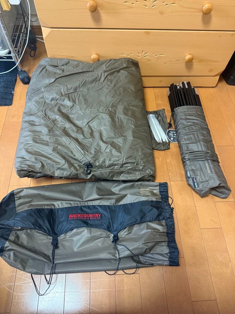 BACK COUNTRY オリソンアルティメット　グランドシート付属
