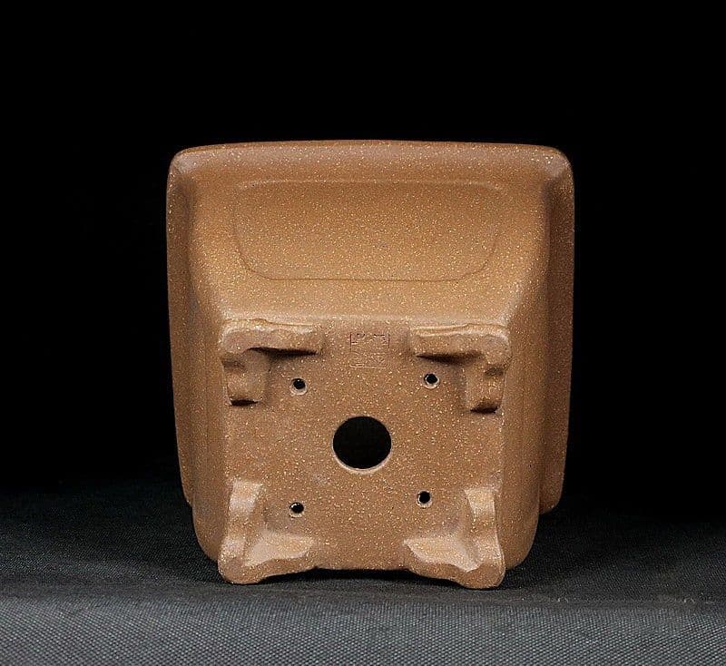 四角多肉植物鉢 紫砂鉢 盆栽鉢 植木鉢 小品盆栽鉢 大品盆栽鉢