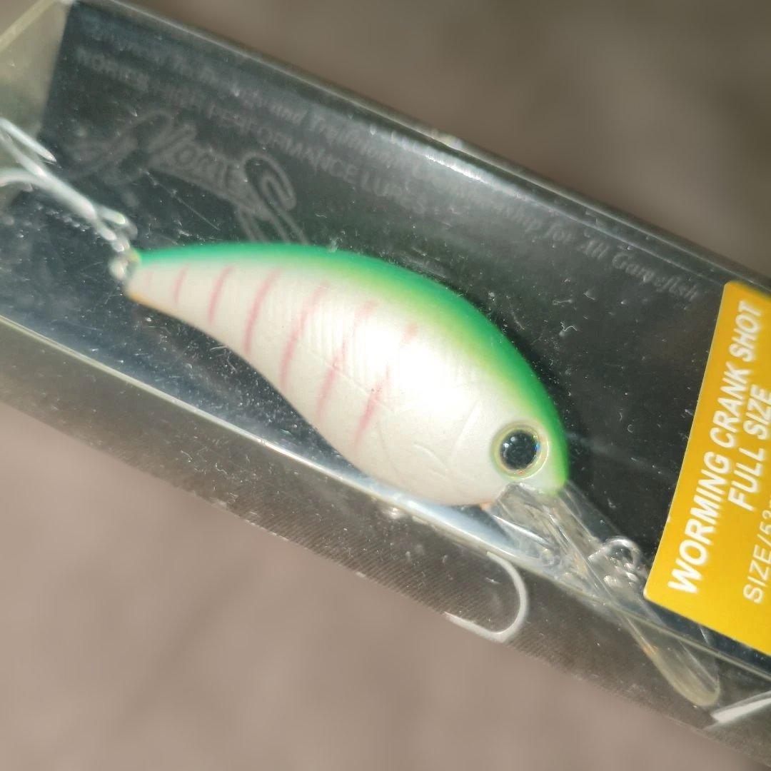 ルアー・フライ NORIES WORMING CRANK SHOT 53mm 8g