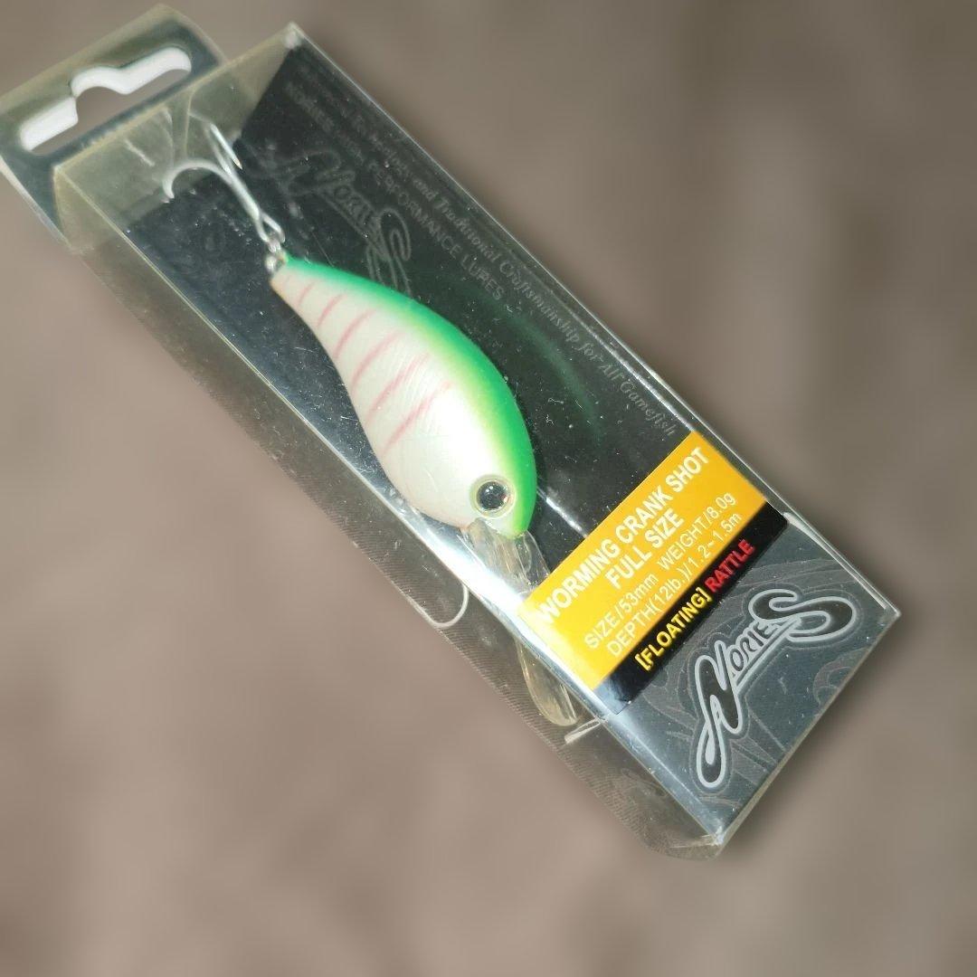 ルアー・フライ NORIES WORMING CRANK SHOT 53mm 8g