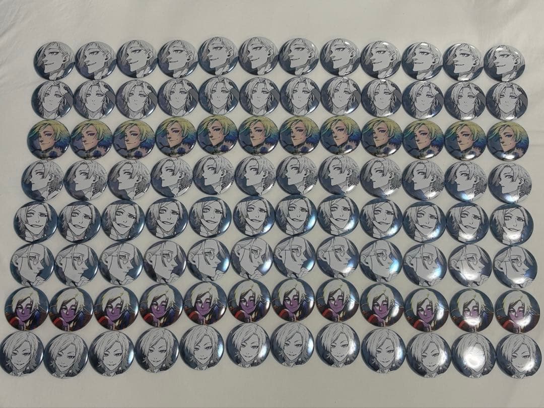 夢*望様 ブルーロック展 ミヒャエル・カイザー 缶バッジ 96個