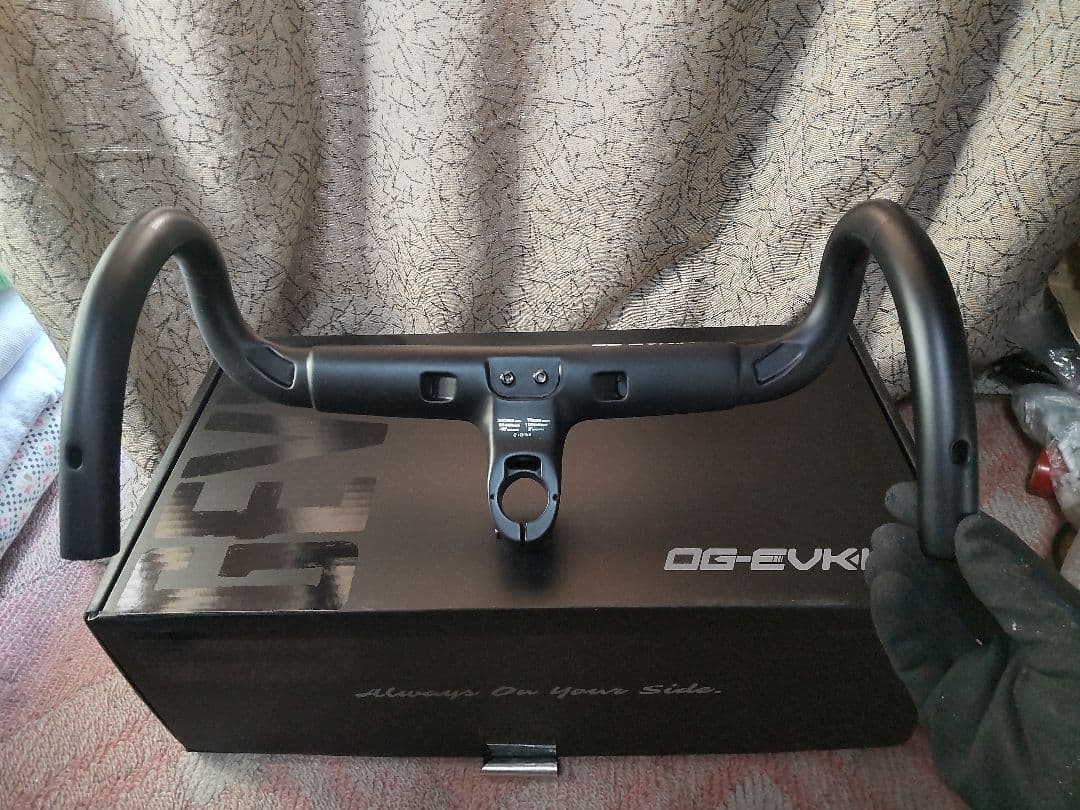 og evkin ステム一体型カーボンハンドル 360mm