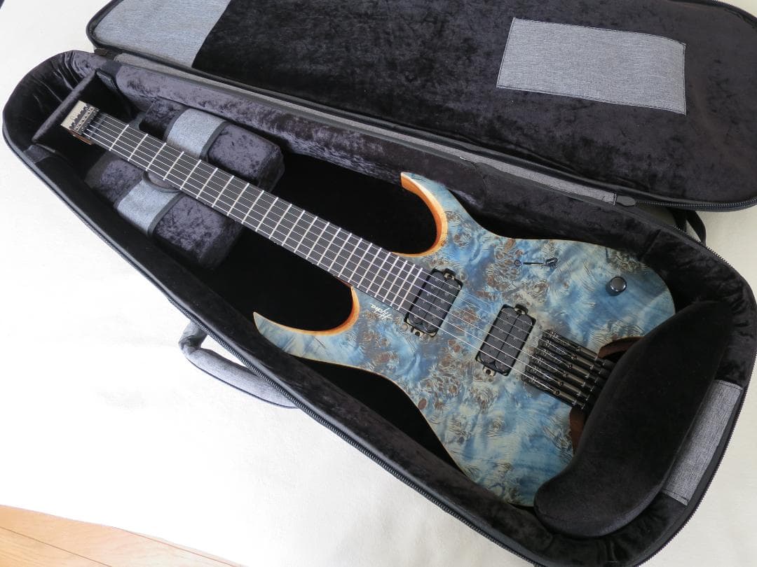 ギター MAYONES Hydra Elite6 (Trans Aquamarine)
