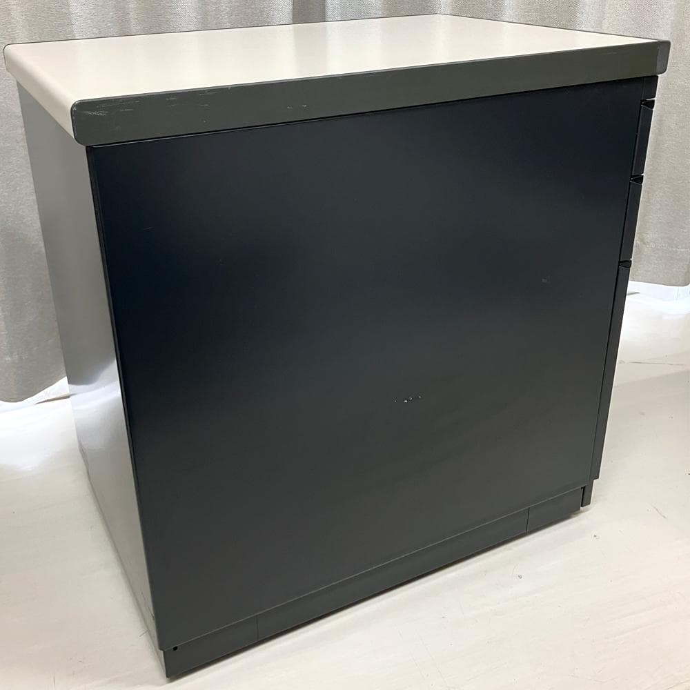 #2774-4　UCHIDA　スチールワゴン　サイドワゴン　　デスクワゴン