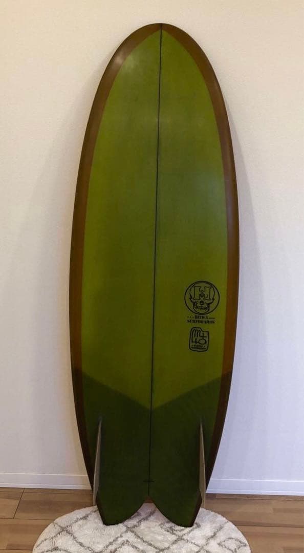 Heiwa Surfboards (ハンドシェイプレトロフィッシュ)5’5