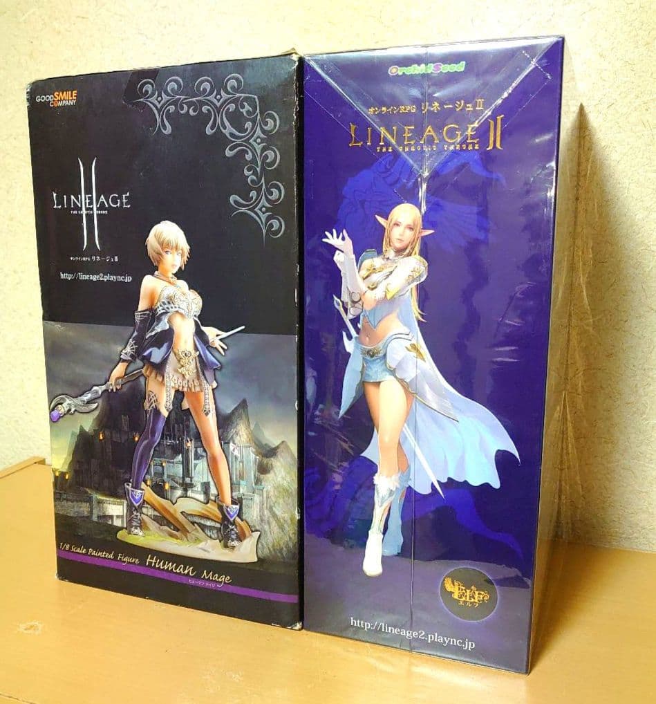 オーキッドシード リネージュ2 エルフ ELF ヒューマン メイジ フィギュア
