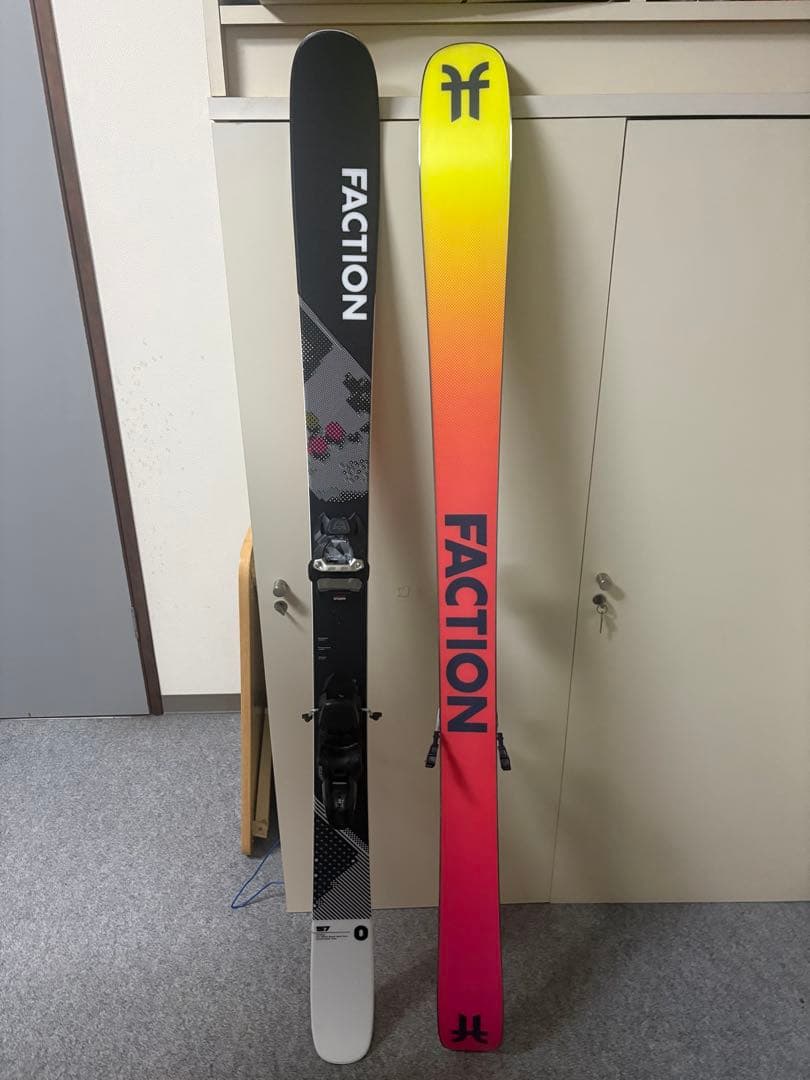 Faction スキー板＋Marker Squire ビンディング付き｜ほぼ新品