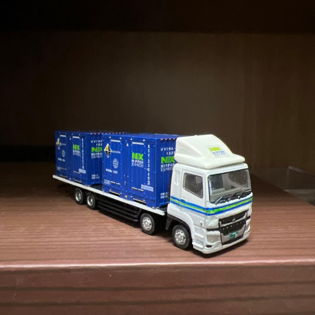 トラックコレクション　三菱ふそうスーパーグレート　日本通運　NXカラー　低床4軸