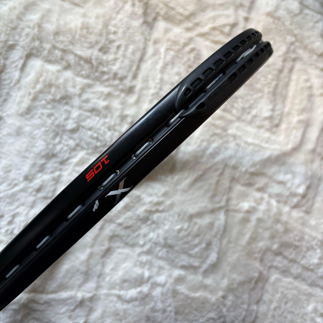 【美品】PRINCE X エックス 105 TOUR 硬式 プリンス