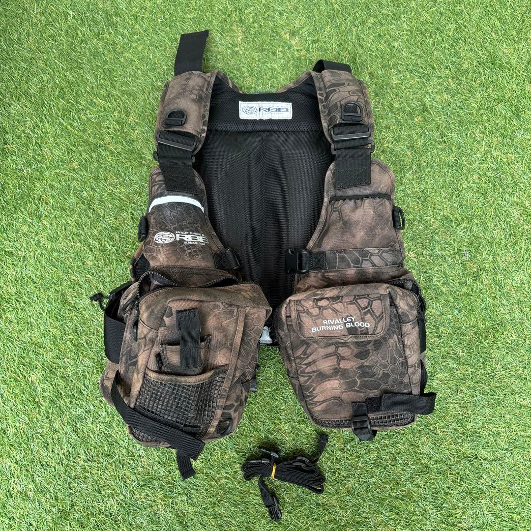 リバレイ　双進　ゲームベストⅡ ブラックカモ