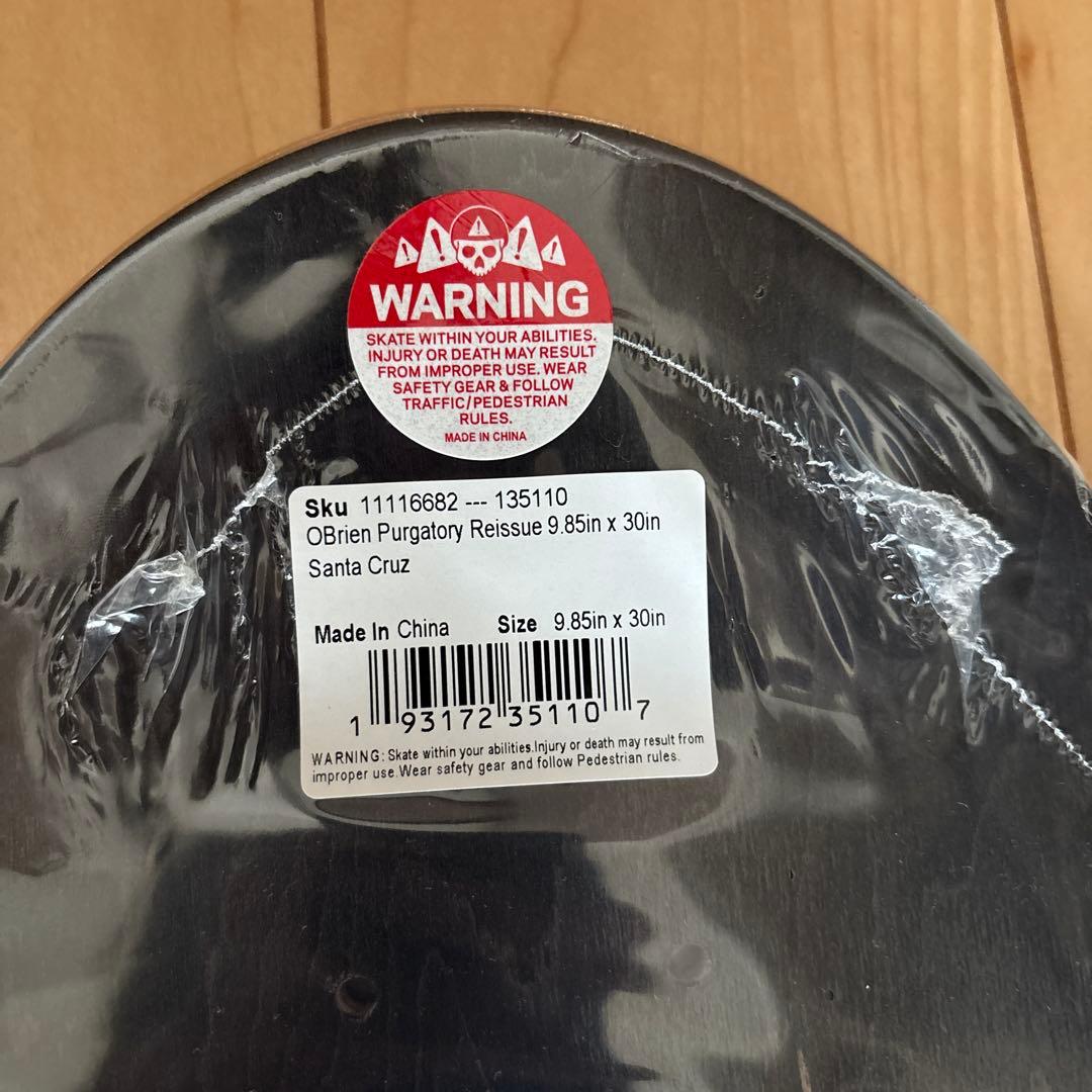 Santa Cruz Corey O’brien Reissue 9.85インチ