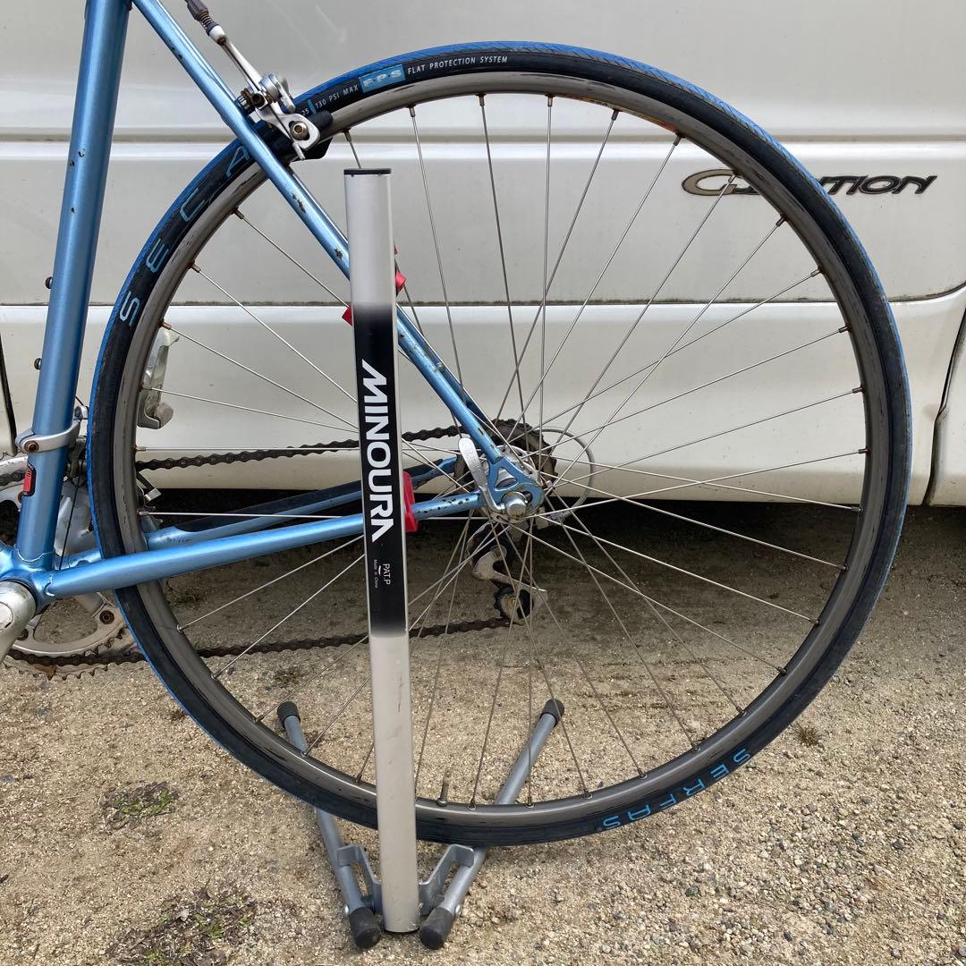 希少！バイシクルネコモトオリジナル　タンゲNO.2クロモリフレーム　東広島引取