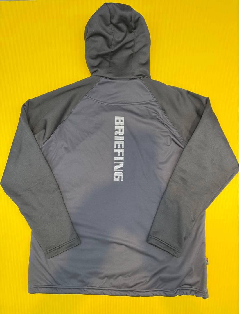 BRIEFING ポーラテックパーカー　ネイビー美品