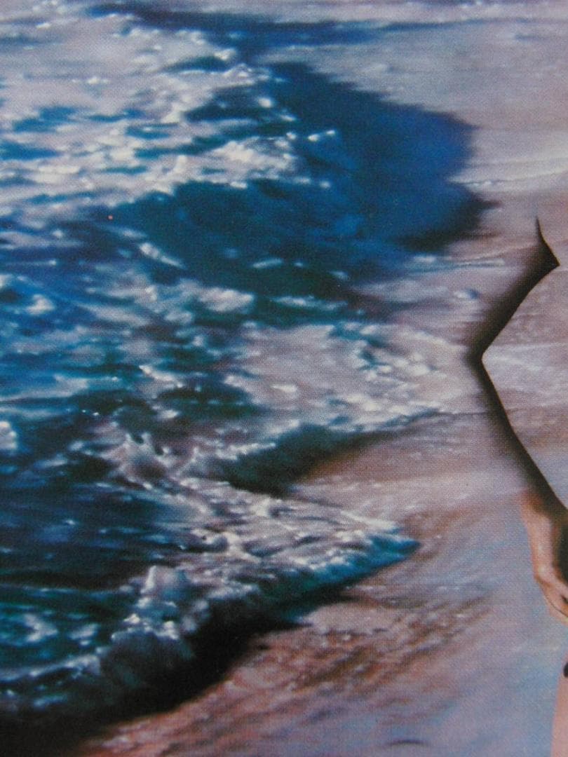 森秀雄、【偽りの青空】、希少な額装用画集より、新品額装、マット額装付、状態良好